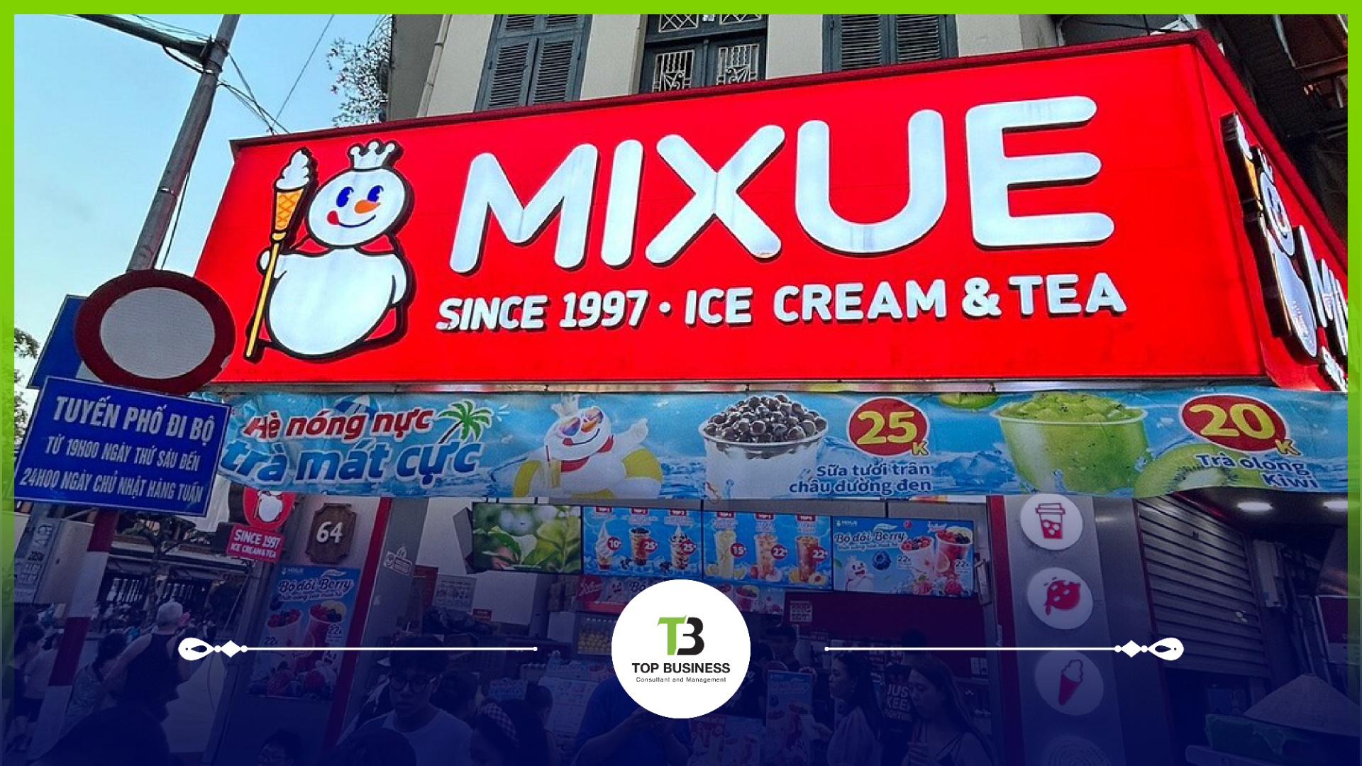 Mixue ice cream and tea franchise — Supply Chain disguised as a beverage chain